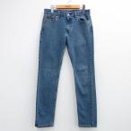 W31/ б/у одежда Levi's Levis 511 джинсы мужской темно-синий Denim 26mar11 5OF