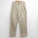 W31/ б/у одежда Ralph Lauren бренд брюки-чинос брюки из твила мужской 90 годы 90s бежевый spe 26jul02