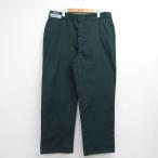 W39/ б/у одежда Dickies рабочие брюки мужской 90 годы 90s зеленый spe 26jul30