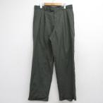 W35/ б/у одежда DOCKERS Docker's брюки мужской слаксы two tuck зеленый 26oct07