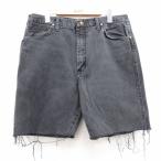 [50%OFF]W35/ б/у одежда Wrangler шорты шорты мужской хлопок чёрный черный Denim 25jul17 б/у низ короткий хлеб шоу 5OF