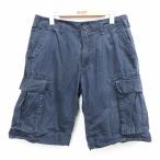 [50%OFF]W32/ б/у одежда Gap GAP Short брюки-карго шорты мужской хлопок темно-синий темно-синий 25jul17 б/у низ короткий хлеб sho5OF