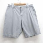 [50%OFF]W36/ б/у одежда Docker's шорты шорты мужской хлопок серый 25jul17 б/у низ короткий хлеб шоу хлеб половина 5OF