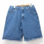 [50%OFF]W32/ б/у одежда Wrangler шорты шорты мужской хлопок темно-синий темно-синий Denim 25jul17 б/у низ короткий хлеб шоу 5OF