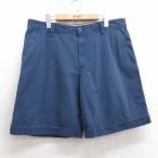[50%OFF]W36/ б/у одежда IZOD шорты шорты мужской хлопок темно-синий темно-синий 25aug05 б/у низ короткий хлеб шоу хлеб половина 5OF