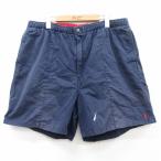 [20%OFF]W39/ б/у одежда Ralph Lauren бренд шорты шорты мужской 90s one отметка Logo хлопок темно-синий темно-синий 25sep02 б/у низ 2OF