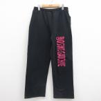 W33/ б/у одежда Jerseys тренировочный брюки мужской 00s кемпинг чёрный черный 25aug29 б/у низ длинный 