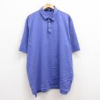 XL/古着 ラルフローレン ポロゴルフ 半袖 ブランド ポロ シャツ メンズ 90s 大きいサイズ コットン うす茶 ブラウン 25apr15 中古 トップス