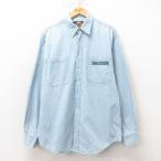XL/古着 ハーレーダビッドソン 長袖 シャツ メンズ コットン 紺 ネイビー デニム 25jun16 中古 トップス