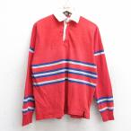 [20%OFF]M/ б/у одежда Woolrich длинный рукав Rugger рубашка мужской 90s хлопок красный др. красный окантовка spe 25aug18 б/у tops 2OF