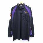 XL/ б/у одежда длинный рукав Rugger рубашка мужской fe Dex la gran чёрный др. 25dec09