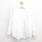 ショッピング古着 L/古着 バンヒューセン 長袖 シャツ メンズ 90年代 90s USA製 白 26jan31