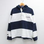 M/古着 バーバリアン 長袖 ラガー シャツ パーカー メンズ 00年代 00s フィールドホッケー コットン カナダ製 白他 26mar16