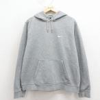 XL/ б/у одежда Nike NIKE длинный рукав тренировочный Parker мужской one отметка Logo серый ...26mar24