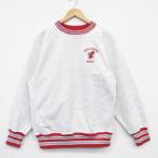 [20%OFF]XL/ б/у одежда длинный рукав тренировочный мужской 90 годы 90s рыцарь вырез лодочкой USA производства незначительный серый ...25nov18 2OF