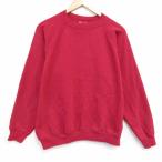 [20%OFF]L/ б/у одежда разделение nz длинный рукав тренировочный мужской 90 годы 90s одноцветный la gran вырез лодочкой USA производства красный 25dec04 2OF