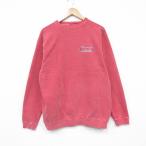 [20%OFF]L/ б/у одежда длинный рукав тренировочный мужской 00 годы 00s Summit вырез лодочкой незначительный красный 25dec05 2OF