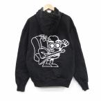 [20%OFF]XL/ б/у одежда длинный рукав тренировочный Parker мужской SILLY SUSHI хлопок чёрный 25dec05 2OF