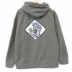 ショッピングサンタ L/古着 サンタクルーズ 長袖 スウェット パーカー メンズ スクリーミングバンド 薄緑 spe26feb03