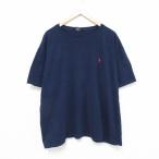XL/古着 ラルフローレン Ralph Lauren 半袖 ブランド Tシャツ メンズ 90s ワンポイントロゴ 大きいサイズ コットン クルーネ