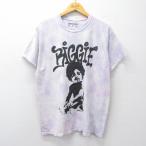 L/古着 半袖 ヒップホップ ラップ Tシャツ メンズ ノ