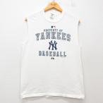 [20%OFF]M/ б/у одежда Jerseys Vintage безрукавка футболка мужской 00s MLB New York yan Keith хлопок вырез лодочкой белый 2OF