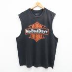 [20%OFF]XL/ б/у одежда безрукавка футболка мужской No Bad Days хлопок вырез лодочкой чёрный черный 25aug12 б/у 2OF