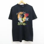 L/古着 半袖 ビンテージ ロック バンド Tシャツ メンズ 00s コマンダーコーディ&ヒズロストプラネットエアメン コットン クルーネック