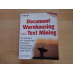 [ б/у ]Document Warehousing and Text Mining/ Dan *sali van иностранная книга коробка (3)