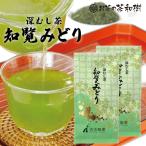 お茶 緑茶 知覧茶 深むし茶 知覧みどり 100ｇ 2本セット 深蒸し茶 鹿児島県 南九州市産 茶葉 煎茶 お茶っ葉 お茶の葉 ギフト 老舗 古市製茶 日本茶