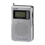 ELPA утро день электро- контейнер AM/FM жидкокристаллический compact радио 4901087218103 ER-C68FL
