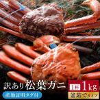 松葉ガニ 釜茹で 訳あり タグ付き 約1kg