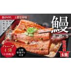 ふるさと納税 26-1057．【6回定期便】お楽しみ企画 6ヵ月連続＜四万十食品＞うなぎ蒲焼 ハーフ4袋／ＢＣ 高知県四万十市