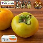 原茂之巨峰園 プレミアム 太秋柿 大玉 8玉から9玉 約3kg
