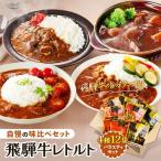 飛騨牛レトルト4種12袋セット カレー