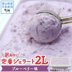 訳ありジェラート2L ブルーベリー ジェラート