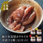 越中氷見屋 ホタルイカ沖漬け4種 A1セット