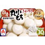 ふるさと納税 【年末限定返礼品】雪んこ餅 丸小もち 杵つき 計900g(30g × 30個 )国産 正月 ご馳走【小さいサイズ 雑煮 御馳走 添加物不使.. 福井県越前町