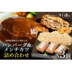 冷凍 大和榛原牛 ハンバーグ メンチカツ 詰め合わせ