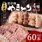菜彩鶏やきとり 4種セット 60本入り