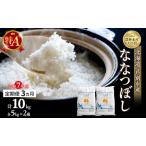 ふるさと納税 米 定期便 3ヵ月 ななつぼし 計10kg (5kg×2袋) 令和7年産 芦別RICE 農家直送 特A 精米 白米 お米 おこめ コメ ご飯 ごはん バ.. 北海道芦別市