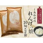 しあわせのれんげっ娘 精米 10kg×2本_