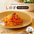 しのぎ 特大皿 2枚セット 食器 食器セット