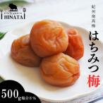 紀州南高梅 農家の梅 はちみつ梅 塩分約3% 500g