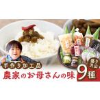手作り加工品 ど根性小町セット 農家のお母さんの味9種
