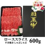 都萬牛 黒毛和牛ローススライス600g