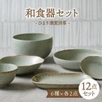 和食器 ひより 窯変渋草 6種各2点 12点セット