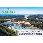 ホテルCOCOLAND 宿泊補助券30 000円分