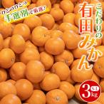 みかん 手選別有田みかん 3kg