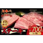 ふるさと納税 鳥取和牛 希少部位のステーキ700g 国産 牛肉 ステーキ 希少 和牛 詰め合わせ 黒毛和牛 肉 希少部位 最高級部位 ミニステーキ イチ.. 鳥取県倉吉市